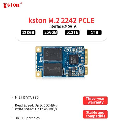 Kston M 2 SSD SATA3 128GB 256gb 512 Gb HDD 2242mm NGFF M2 SATA 1tb