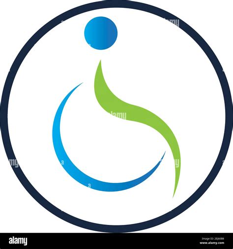 Disability Logo Vector Illustration Design Template Vector Stock