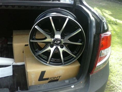 №46 Тапки LS — Lada Гранта (1G), 1,6 л, 2013 года | колёсные диски | DRIVE2