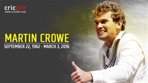 Martin Crowe: 14 facts about the New Zealand batting great - Cricket ...