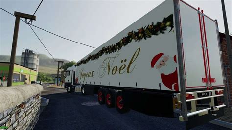 Trailer Merry Christmas BETA V1 0 FS22 Mod Farming Simulator 22 Mod