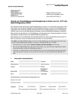 Ausf Llbar Online Amt Fr Soziale Sicherheit Fax Email Drucken Pdffiller