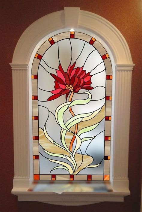 50+ Artful Home Decorating Ideas Using Stained Glass Panels