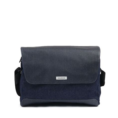 Moleskin Nomad Messenger Bag Prussian Denim