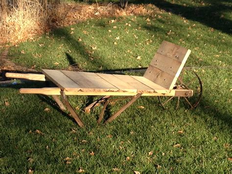 Primitive Flat Wheelbarrow Restored With Hickory Handles And Rough Sawn