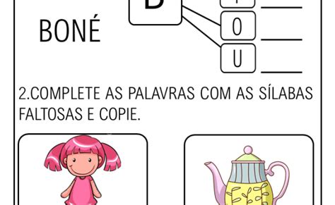 Atividade De Alfabetizacao Atividade Letra B Em Pdf Para Imprimir Eroppa