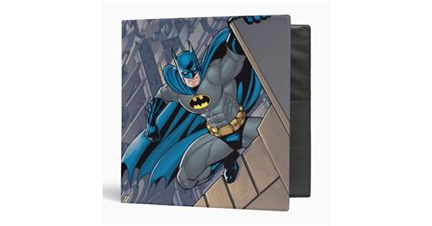 Batman Scenes Hanging From Ledge 3 Ring Binder Zazzle
