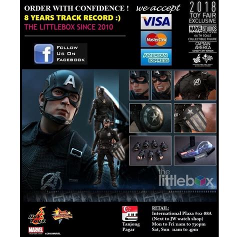 STOCK Hot Toys Toy Fair Exclusive 2018 1 6 Scale MMS488 Marvel Studios The First Ten Years