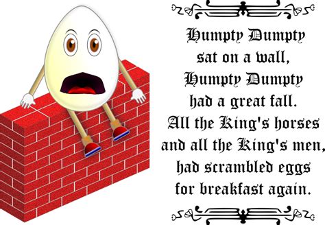 Humpty Dumpty Parody Openclipart