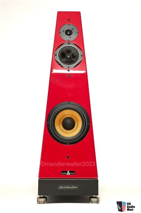 Gershman Acoustics Grand Avant Garde Red Floor Standing Speakers Photo