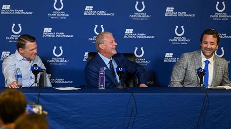 Jeff Saturday Introduced as Colts Interim Head Coach