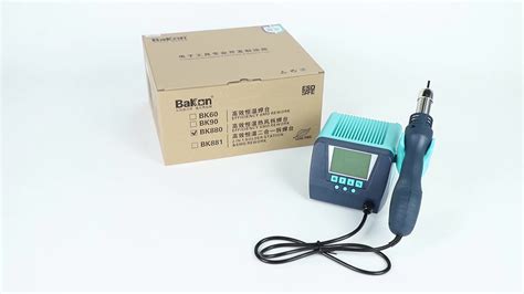 Bakon BK Intelligent Lead Free Esd Electronic Temperature Control Hot Air Gun Buy Bakon