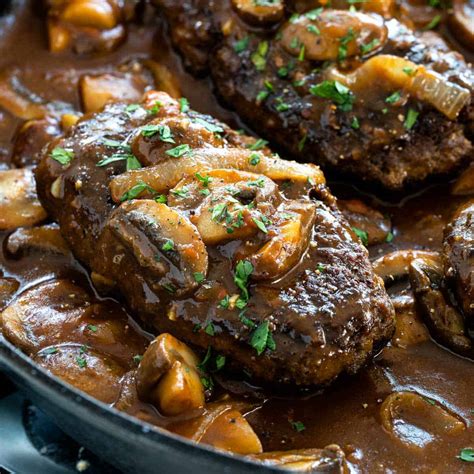 Arriba Imagen Salisbury Steak Receta Abzlocal Mx