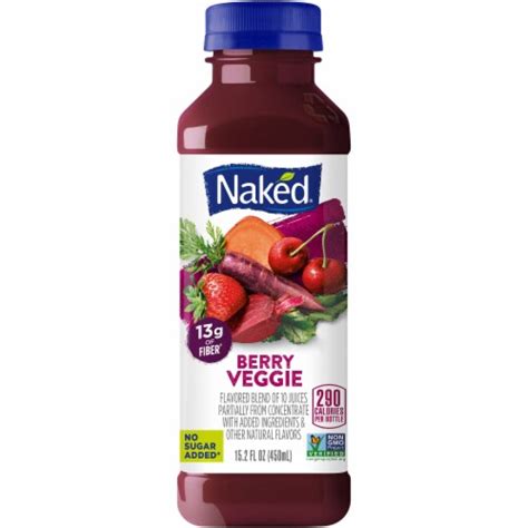 Naked Berry Veggie Flavored Juice Smoothie Blend Drink Fl Oz Frys Food Stores