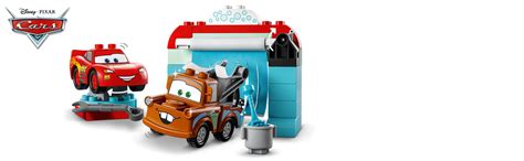 LEGO® DUPLO® Disney 10996 Na myčce s Bleskem McQueenem a Burákem ...