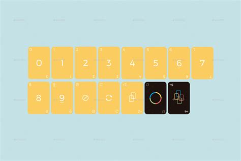 Minimalistic Game Cards Game Assets Graphicriver