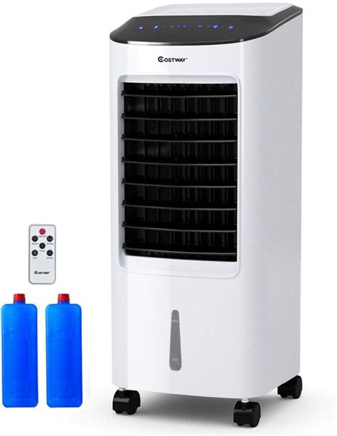 Costway 3 In 1 Portable Evaporative Air Cooler Fan Humidify With Filter