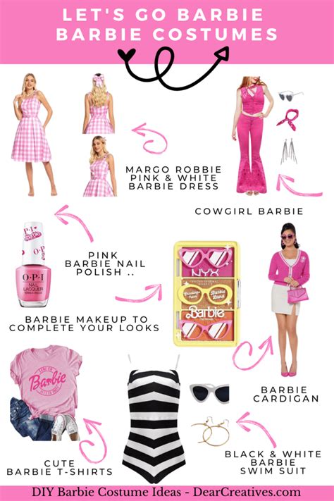 15 Barbie Costumes For Every Fashionista To Diy Or Buy Dear Creatives