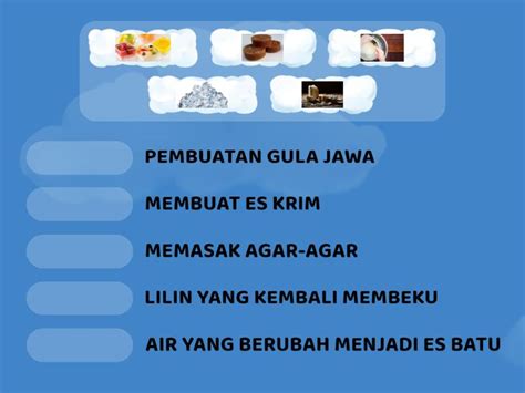 peristiwa  memanfaatkan perubahan wujud benda membeku match
