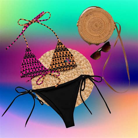 Sun Moon Temple String Bikini