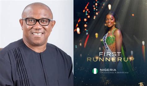 Miss Universe 2024 A Symbol Of Hope For Nigerian Youths Obi Hails