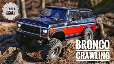 Crawling With The Ford Bronco Traxxas Trx4 Youtube