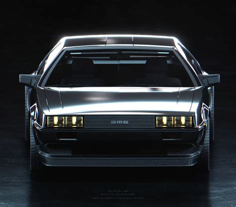 Delorean 1985 on Behance