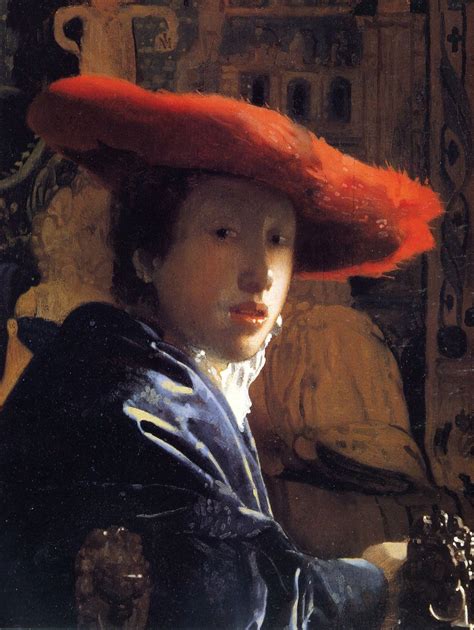 Johannes Vermeer K Rm Z Apkal K Z Girl With The Red Hat