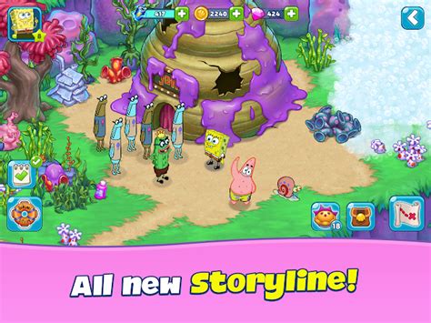 NickALive Help Save Bikini Bottom In New Mobile Game SpongeBob Adventures In A Jam