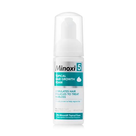 Minoxi5 Minoxidil FOAM , 3 PACK – Shop Minoxidil