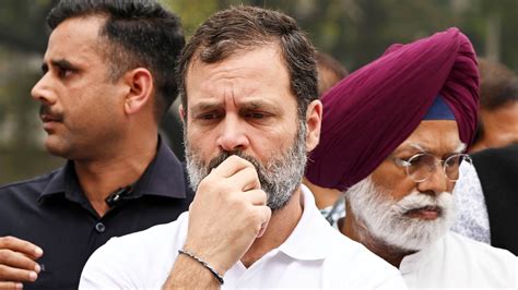 Rahul Gandhis Namesake Disqualified Days After His Parliament