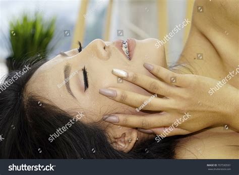 Crying Tears Nude Sexy Woman On Stock Photo Shutterstock