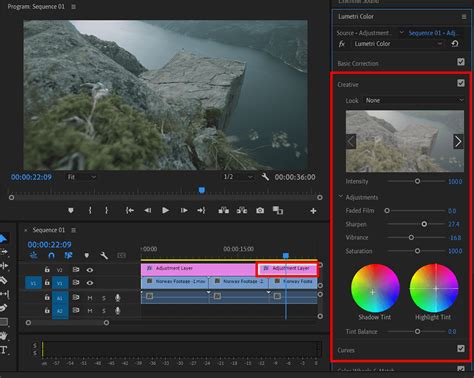 How To Use Premiere Pros Adjustment Layers Step By Step Tutorial