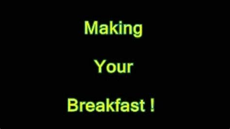 Your BBW Nurse Vicki In Apron Bra And Heels This Big Legged BBW Cooks Breakfast For You