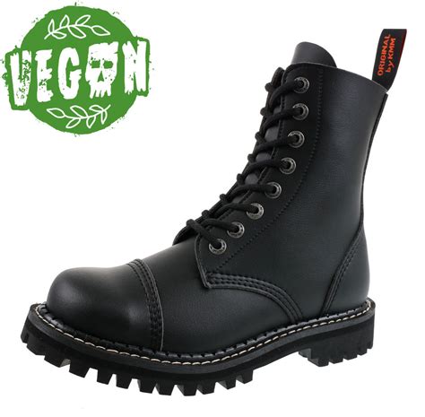 leather boots men's - KMM - 080 vegan - Metal-shop.eu