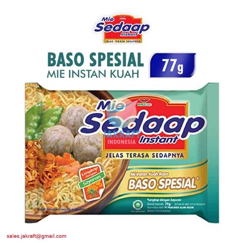 Jual Pcs Mie Sedaap Instant Kuah Rasa Baso Bakso Spesial Jelas