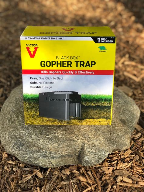 Victor Black Box Gopher Trap Sarvodaya Institute