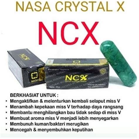 CRISTAL Natural Crystal X NCX Original HQ Feminine Hygiene Keputihan