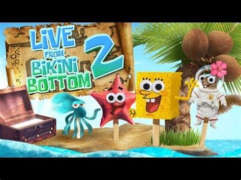 Spongebob Squarepants Live From Bikini Bottom Fun Spongebob Square Spongebob