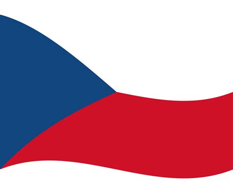 Flag Of The Czech Republic Czech Flag Wave Czech Flag 27223066 Png