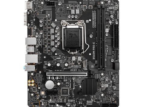MSI B560M PRO-E LGA 1200 Micro ATX Intel Motherboard - Newegg.com