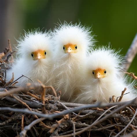 Baby Egrets Nest Free Stock Photo - Public Domain Pictures