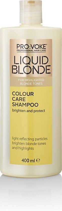 Provoke Shampoo Liquid Blonde Colour Care Ml Bol