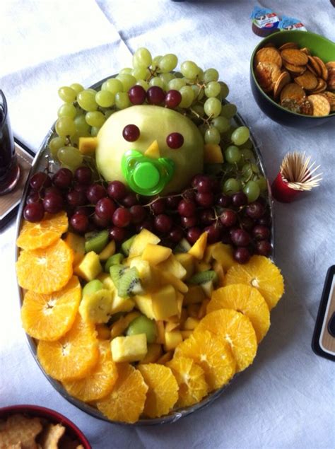 Fruitschaal Voor Babyshower Fruit Salad Babyshower Food Fruit Salads