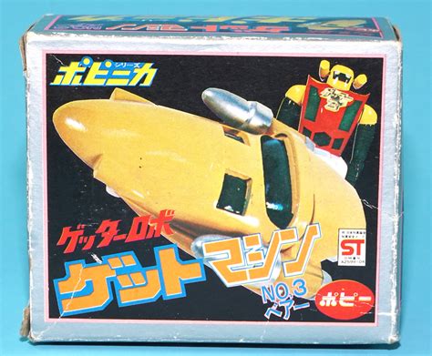 POPINICA PA-28 GETTA ROBO BEAR COMPLETE BOXED JAPAN BOX 1974 POPY