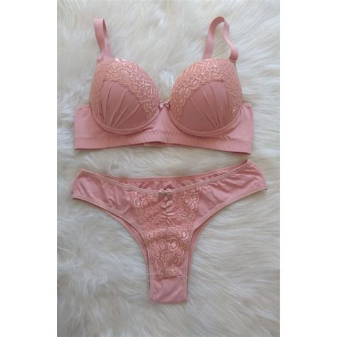 Promo O Conjunto Lingerie Conforto Suti Bojo Microfibra Poliamida