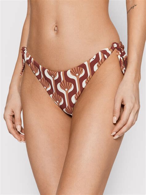 Etam Dół od bikini Mabelle 6532484 Brązowy Modivo pl