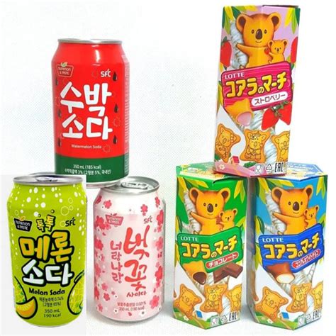 Kit 3 Biscoitos Japonês Koala 3 Refrigerantes Coreanos MercadoLivre