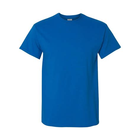 Gildan Gildan 5000 Heavy Cotton Mens T Shirt Neon Blue Medium