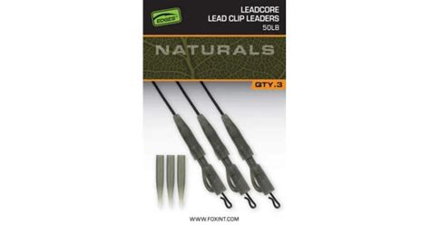 Lb Naturals Leadcore Power Grip Lead Clip Leaders